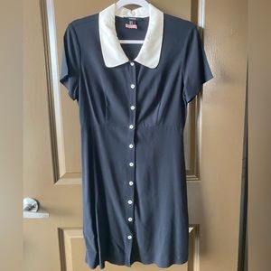 Forever 21 Wednesday Addams style dress